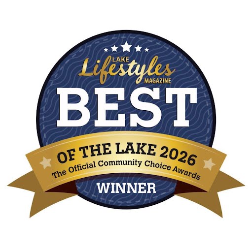 Lake Lifestyles Magazine Best of the Lake 2026 Community Choice Awards winner badge